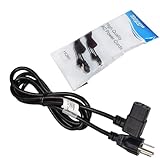 HQRP AC Power Cord Compatible with LG 37LH200C 37LH30 37LH40 37LH55 42CS570 42LB1DR Mains Cable