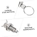 IMIKEYA 2pcs Stainless Steel Spring-Loaded Plunger with Pull Ring Durable Knob Plunger for Molds Cabinets Industrial Equipment Easy to Use Reliable Mechanical Accessory Lhfss