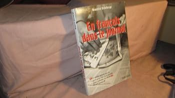 Paperback En français dans le journal Book