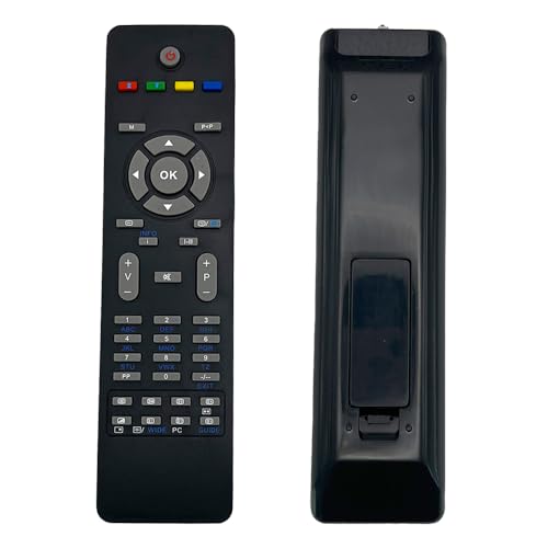 IOOIQQ Mando a distancia RC 1080 compatible con OKI RC1080 (30035268) V40B FHSU, V26B PHI, TV32BH, V42C FHSTU, V32B H, TVV42TD TV