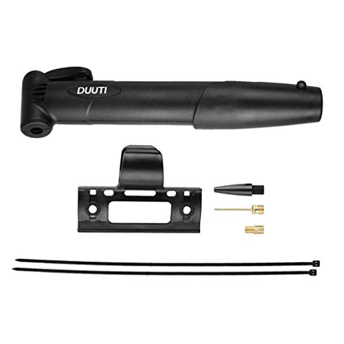 Flameer Mini bomba de bicicleta, mão bomba de ar com suporte bomba de bicicleta bomba de mão com vál