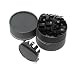 Rhinotuning 70mm/65mm Black ABS Wheel Center Hub Caps for Armada 18'' Wheel (2004-2005) Replacement