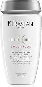 Kérastase Shampoo Specifique Bain Prevention, Para Cabelos com Queda, Couro Cabeludo Sensível, 250ml