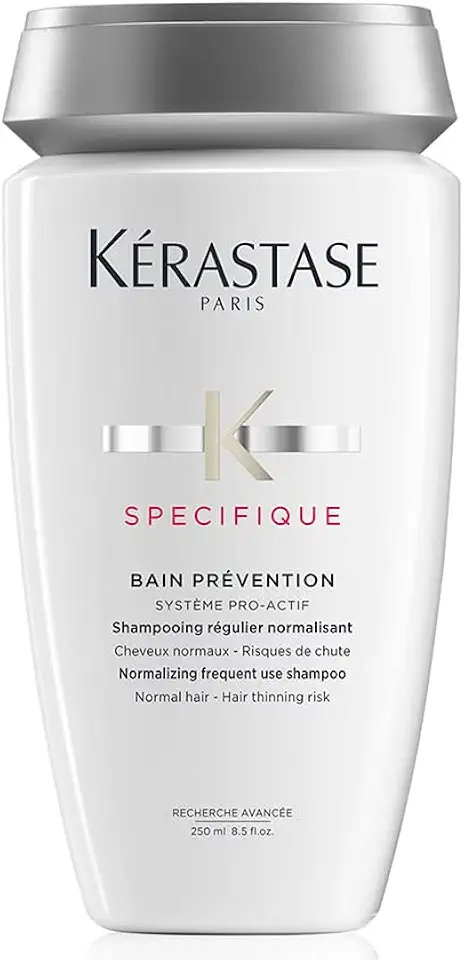Kérastase Shampoo Specifique Bain Prevention, Para Cabelos com Queda, Couro Cabeludo Sensível, 250ml