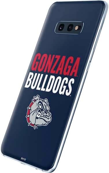 Skinit Decal Phone Skin Compatible with Samsung Galaxy S10e - Officially Licensed College Gonzaga Bulldogs Bold Design