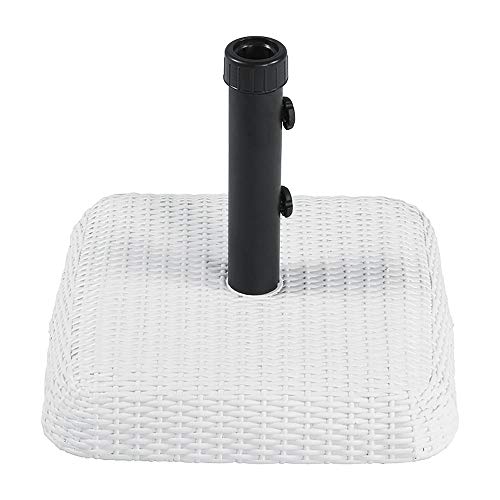 Base em Concreto Expandido Revestido em Rattan Sintético - BEL FIX