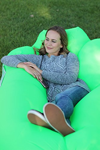 image for WEKAPO Inflatable Lounger Air Sofa Hammock-Portable,Water Proof& Anti-