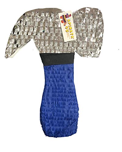 Blue Hammer Pinata Tool Theme Birthday 20\"