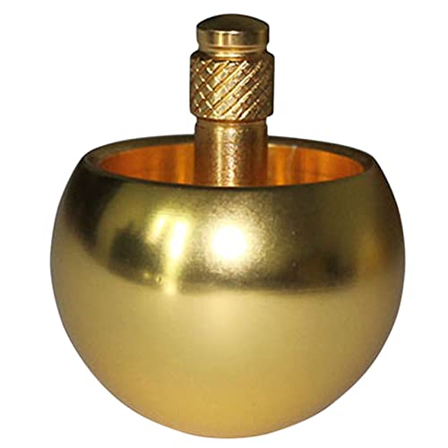Generisch Zappelspielzeug zum Stressabbau, Silber, für Flip goldenes Metall, Bildung Kinderkreisel (Gold, One Size)