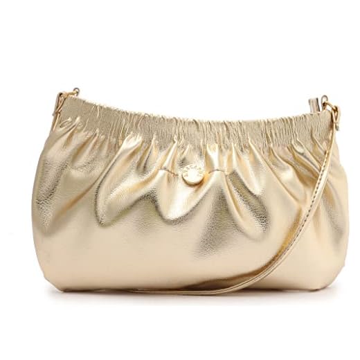 Bolsa Tiracolo Anacapri Dourado