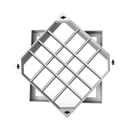 Grille d'égout extérieure robuste en acier inoxydable de qualité - 2
