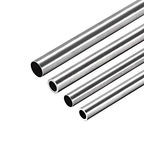 Tube Rond en Acier Inoxydable, Tubes Ronds Diamètre Extérieur 6 Mm / 7 Mm / 8 Mm / 9 Mm / 10 Mm, Longueur Tube Droit sans Soudure 250mm, Tube en Métal (Size : 6mm x 0.2mm) Cover