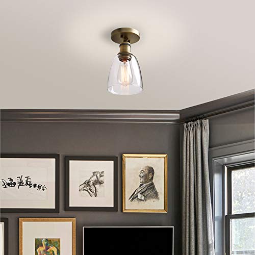Yosoan Lighting Loft Bar Ceiling Pendant Light Fitting for Kitchen Island Living Room Bedroom Dining Room Bathroom - Image 3
