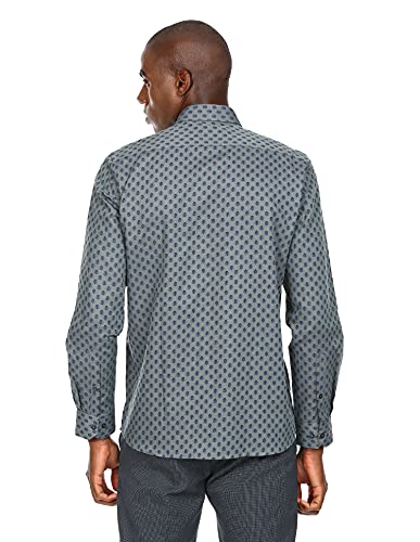 Image of Arrow Men's Cotton Printed Slim Fit Shirt