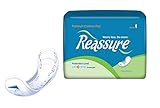 Reassure Premium Overnight Contour Pad - 1 Case of 4 Bags (120 Total Count)