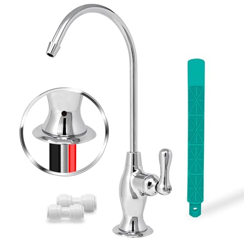 Metpure 3-Line Air-Gap RO Faucet Chrome NSF Certified