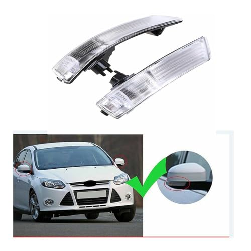 Espejo retrovisor lateral intermitente sin humedad para Focus Escape 2