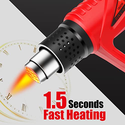 Heat-Gun-SEEKONE-1800W-Heavy-Duty-Hot-Air-Gun-Kit-Variable-Temperature-Control-with-2-Temp-Settings-1221202-4-Nozzles-and-Overload-Protection-for-Crafts-Stripping-Paint-Shrinking-PVC