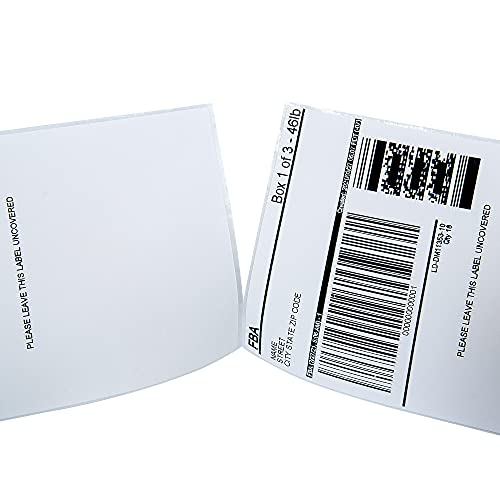 L LIKED 6000 4x6 Thermal Shipping Labels Fanfold, Direct Thermal Printer Labels Compatible with Zebra Rollo - Perforated Strong Adhesive by L LIKED - Image 4