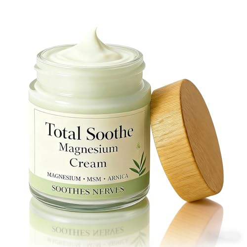 TotalRelief Magnesium Cream - Joint Relief Cream with Mineral Delivery Formula, MSM & Arnica – Fast Absorbing