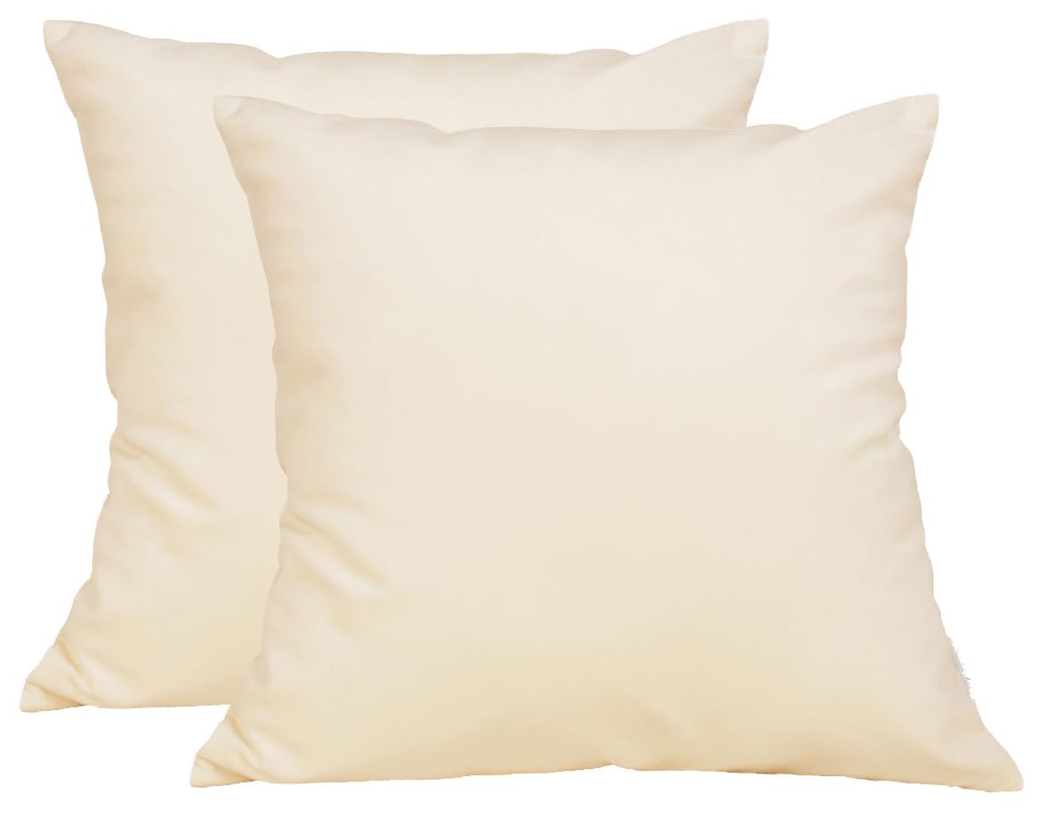 TangDepot 2-Pack Super Soft Velvet Pillow Covers, 20x20 Grass Green — view 35