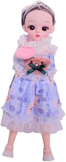 سلسلة مفاتيح دمية مع فستان مختلف للبنات - متعددة الالوان - 91