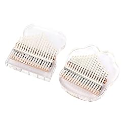 Kalimba clair 17 touches piano à pouce Kalimba transparent Instruments de musique pianos à doigts cadeaux pour enfants… - Les Beatles, Paul McCartney, John Lennon, RIngo Starr, George Harrison Kalimba clair 17 touches piano à pouce Kalimba transparent Instruments de musique pianos à doigts cadeaux pour enfants… – Image 2