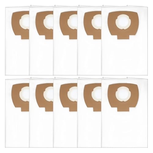 Image of Compatible for Makita 446L VC2010L VC2021L VC2511 VC2512L VC3011L VC3511L 1025L. Flocked Filter Dust Bags for Vacuum Cleaners.(10pcs)