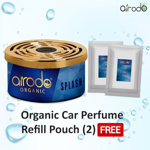 Image of Airodo One Splash Organic Air Freshener, Strong Fiber Air Freshener to Freshen'up Your Air - 40 g,Air Accessories interior air fresheners and fresheners