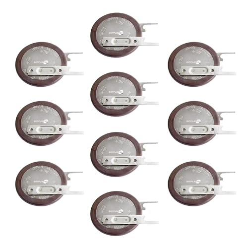 Accumulateur VL2020 rechargeable 3V SIMPLETEK bouton à souder pour télécommande en panne