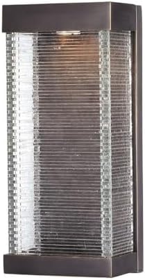 Maxim Stackhouse-12W 1 LED Outdoor Wall Mount-7 Inches Wide by 16 inches high