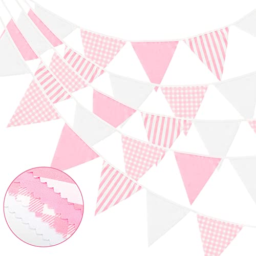 Baby Geburtstag Wimpelkette Basketball – Leinen, Jute, Schwalbenschwanz-Design, Bunt, Für Dekoration