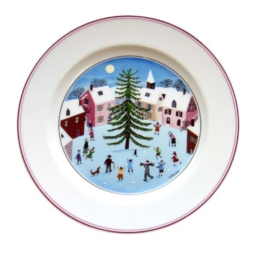 Villeroy & Boch Naif Christmas Salad Plate, 8.25