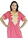 Moroccan Caftan Handmade Women One size Cotton Silver Hand Embroidery Breathable Soft Pink