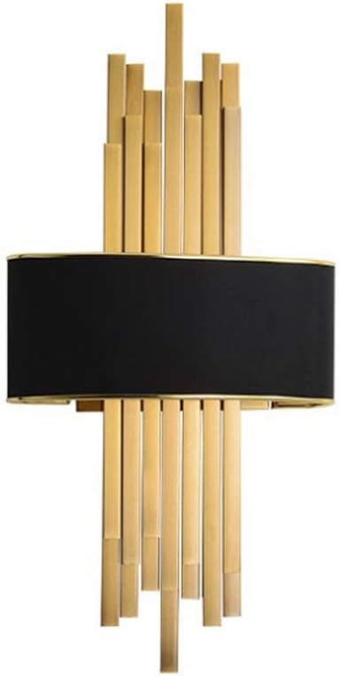 Xungzl Minimalist Postmodern Living Room Background Wall Wall Lamp Light Luxury Gold Villa Hotel Sample Room Bedroom Wall Lamp Atmosphere Simple North America Europe Fashion Wall Lamp