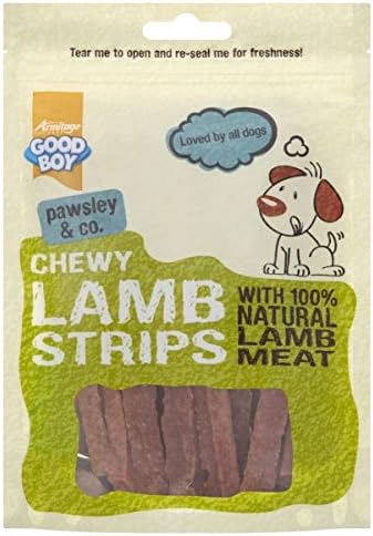 GoodBoy Pawsley & Co Chewy Strips MIX PACK (Lamb 80g, Chicken 100g, Beef 90g)