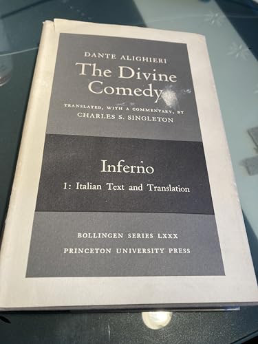 Image of The Divine Comedy, I. Inferno, Vol. I. Parts 1 and 2: Text and Commentary. (Two volume set)