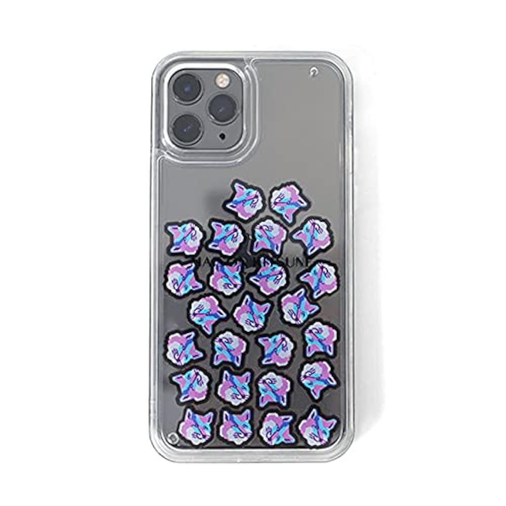 MAISON KITSUNE&#39; - メゾンキツネ　IPHONE CASE AQUA YOGA FOX MAISON KITSUNE' - メゾンキツネ IPHONE CASE AQUA YOGA FOX