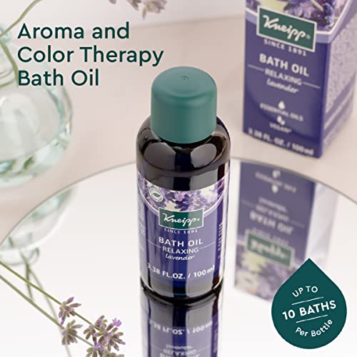 Kneipp Lavender Herbal Bath Oil, Relaxing Soak, 3.38 Fl. Oz. #TOP5