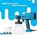 Pistola de Pintura 550W Tilswall 1200ml/Min Pistola de Pulverizacion 120 DIN/S Pintura...