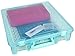 ArtBin 6955AA Super Satchel 1-Compartment Box, Art & Craft Organizer, 1-Pack, Translucent Aqua