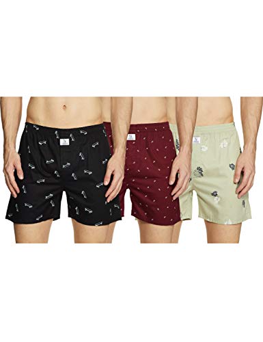 Image of Longies Men's Cotton Boxer Shorts (Pack of 1)