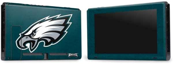 Skinit Decal Gaming Skin Compatible with Nintendo Switch Bundle - Officially Licensed NFL Philadelphia Eagles Distressed Design