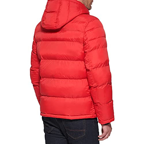 Image of Tommy Hilfiger Men's Down Alternative Hooded Puffer Jacket (Standard and Big & Tall)