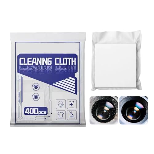 Phone Wipes | 400 Count Streak-Free Oil Absorbent Lens Electronics Cloth