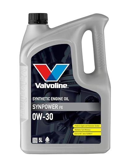 Image of WOL-Valvoline SynPower FE 0W30 Synthetic Engine Oil 874310 ACEA A5/B5 A7/B7 Car Oil (5L)