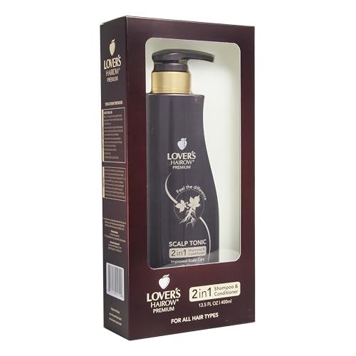 Lover's Hairow Premium - 2in1 Shampoo & Conditioner (13.5 fl. oz/400 ml)