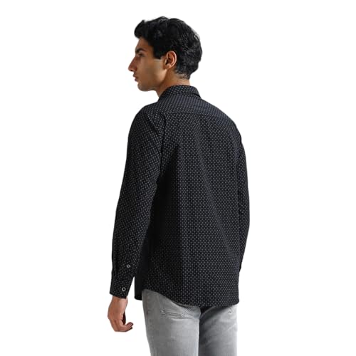 Image of Pepe Jeans Men's Casual Shirt | Trendy Printed Shirt for Men| Regular Fit | Full Sleeve | Available in Plus Size, Cotton
