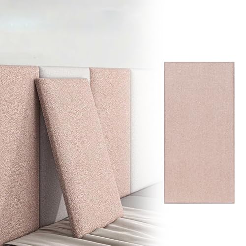 Paneles de pared tapizados autoadhesivos con acolchado para dormitorio y cabecero 3D 2
