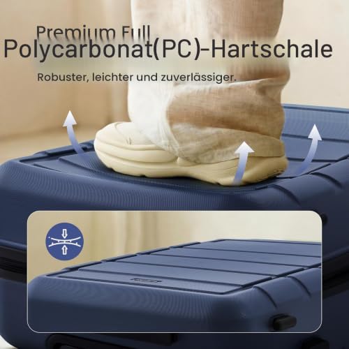 Showkoo Suitcase-7-Blue